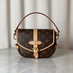 Louis Vuitton Monogram Saumur BB Flap Bag