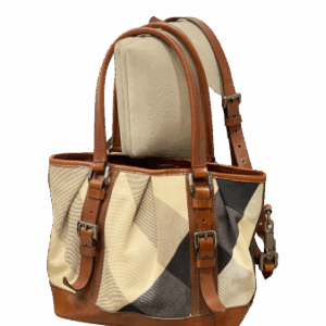 Burberry Brown Bridle House Check Bag