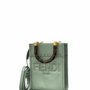 Fendi Mint Mini Sunshine Shopper Bag