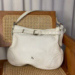 Burberry White Shoulder Bag