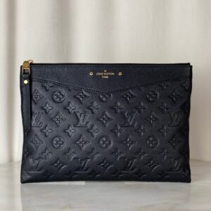 Louis Vuitton Black Empreinte Pouch