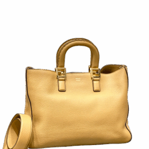 Fendi Beige 2 Way Tote Medium Bag