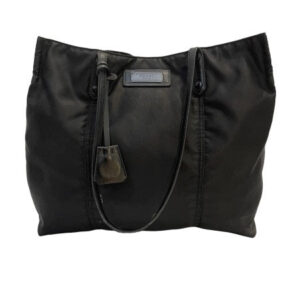 Prada Black Shopper Waterproof Bag