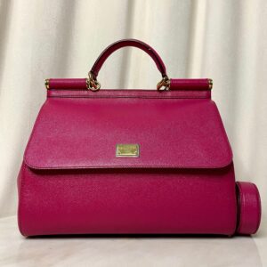 Dolce & Gabbana Hot Pink Sicily Large Bag