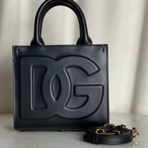 Dolce & Gabbana Black Daily Mini Tote Bag