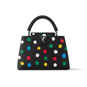 LV x YK Capucines BB Bag ‘Black' - ReplicaBags.is