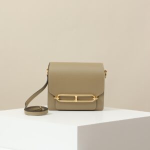 Roulis Mini Swift Beige Marfa (8Q) Gold Hardware