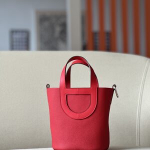 Hermes In-The-Loop 18 Swift Vermillon (5E) Palladium Hardware