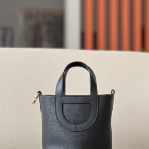 Hermes In-The-Loop 18 Swift Nior (89) Gold Hardware
